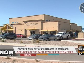 Teachers walk out of classrooms in Maricopa