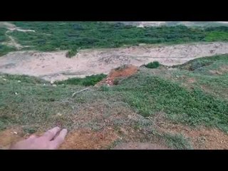Tourist Almost Goes Off Cliff