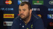 Australie - Cheika interrompu par un téléphone