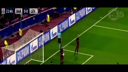 FC Barcelona VS Bayer Leverkusen 2-1 - All Goals - 29-09-2015 UCL