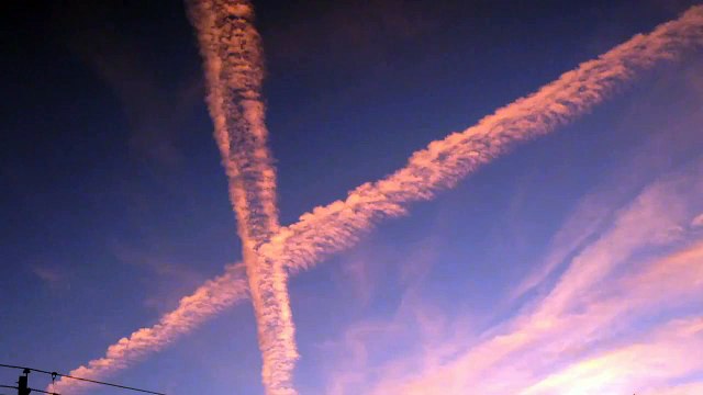 Chemtrails over the sky of North Carolina