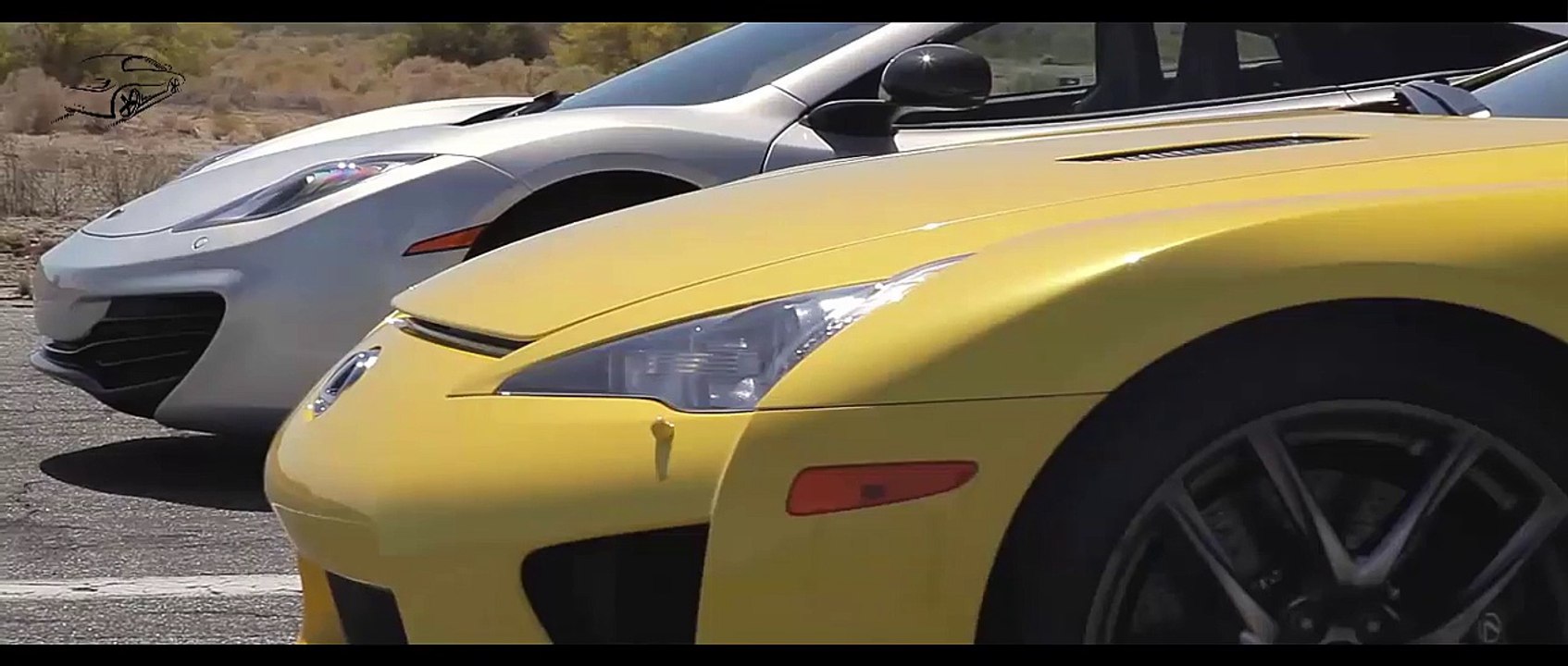 Drag Race  | Lexus LFA vs Mclaren MP4 - 12C