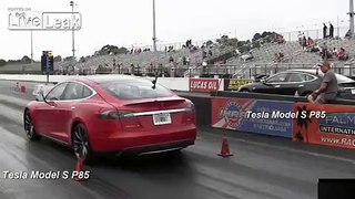 The quietest drag race ever