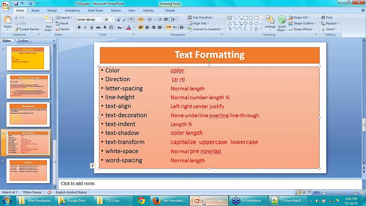 CSS Class 2