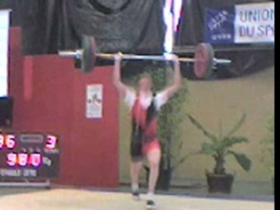 98kg épaulé-jeté  de Guillaume