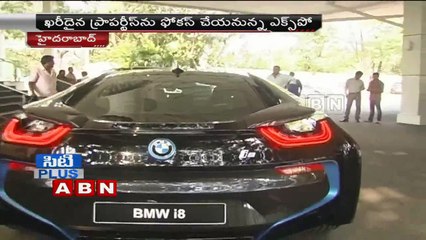 Luxury Cars expo at Hyderabad