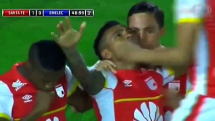 Independiente Santa Fe vs Emelec 1-0 ~ Goal Highlights