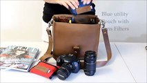 USA Made Leather Camera Bag - Napa Midtown Bag from Copper River Bags