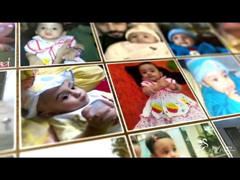 photo slide show zainab 1st birthday