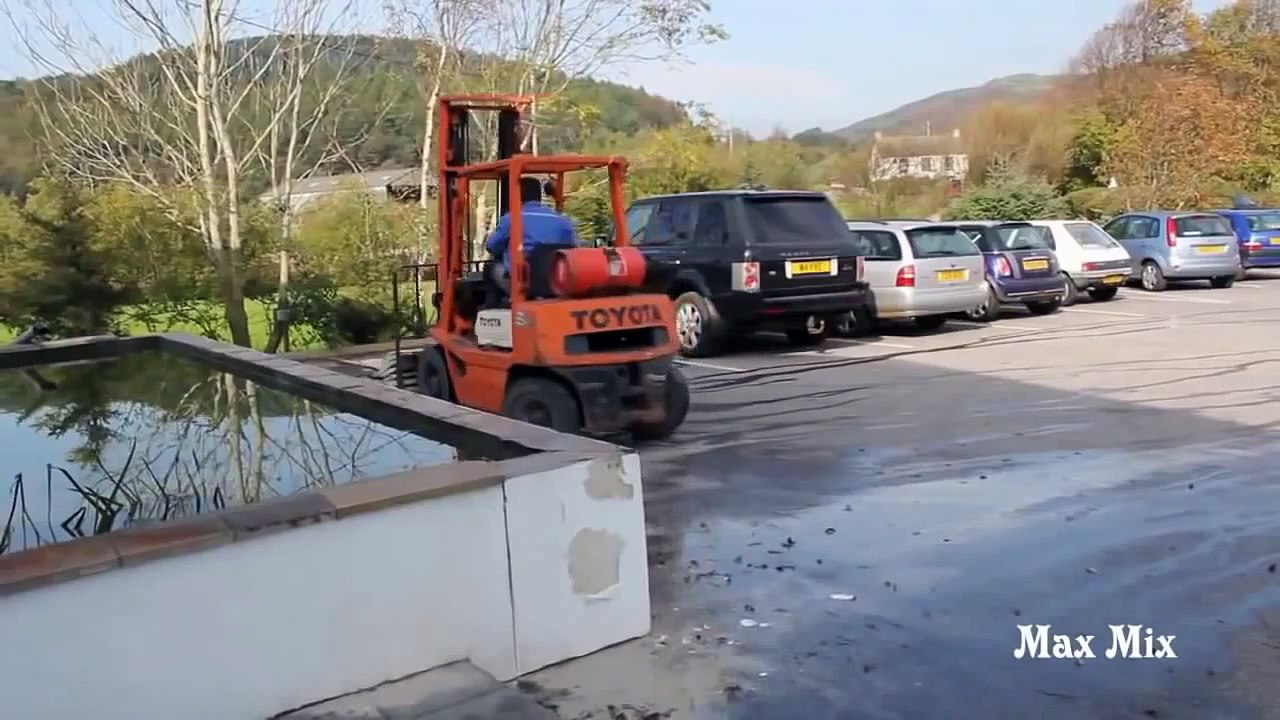 Forklift gagal dan kecelakaan compilation