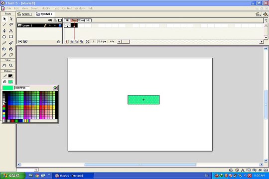 Create a Button in Macromedia Flash 5 Urdu Hindi Tutorial 1of7