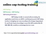 sap testing online training classes in uk