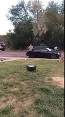 Неудачный эксперимент с летающим колесом
