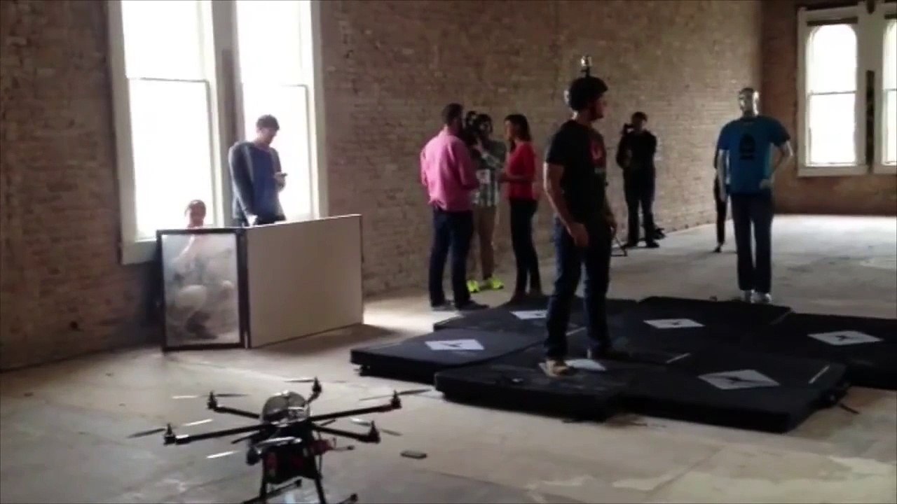 The app controlled smart security drone with a STUN GUN built in to zap intruders with an 80,000 volts