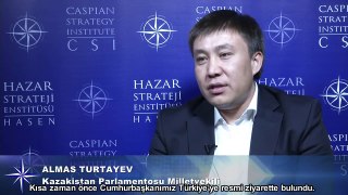 HASEN Kazakistan Parlamentosu Milletvekili Almas Turtay Ev Röportajı