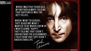 John Lennon Completely Understood About Life.