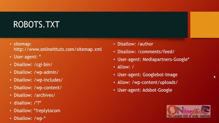 Robots Txt Tutorial in Urdu