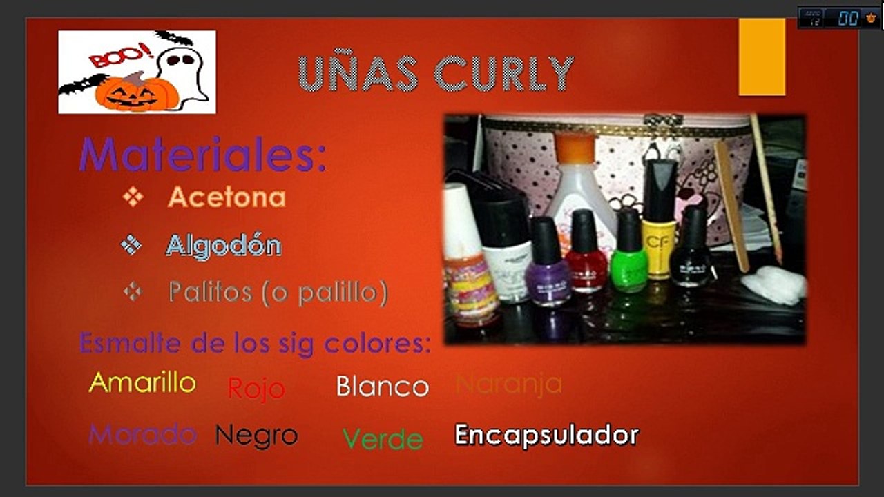 CURLY UÑAS TUTORIAL