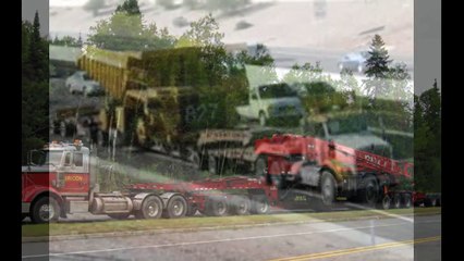 heavy equipment transport cargo trailer shipping company