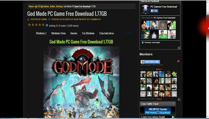 Comment télécharger God Mode Jeu PC gratuit
