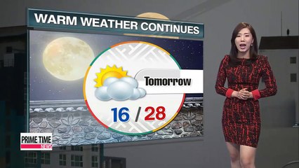 Pleasant weather to continue, big drop in temps later this week