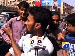 Karachi Traffic Lights  - Geo Reports - 30 Sep 2015