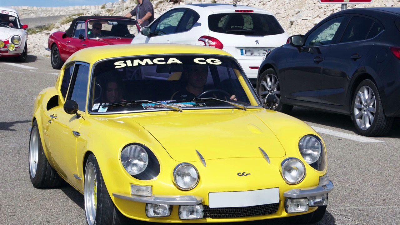 SIMCA CG au Mont Ventoux