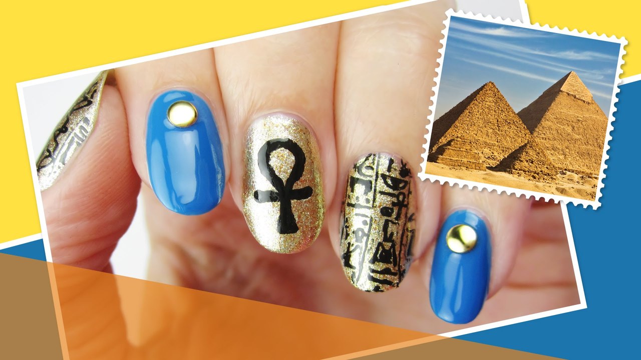 Cairo Inspired Nail Art ∞ The World At Your Fingertips w/ cutepolish