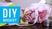 DIY: Super Cute Fabric Baskets ∞ Trash to Fab w/ AnneorShine