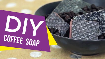 DIY: Rise & Shine Coffee Soap ∞ Trash to Fab w/ AnneorShine