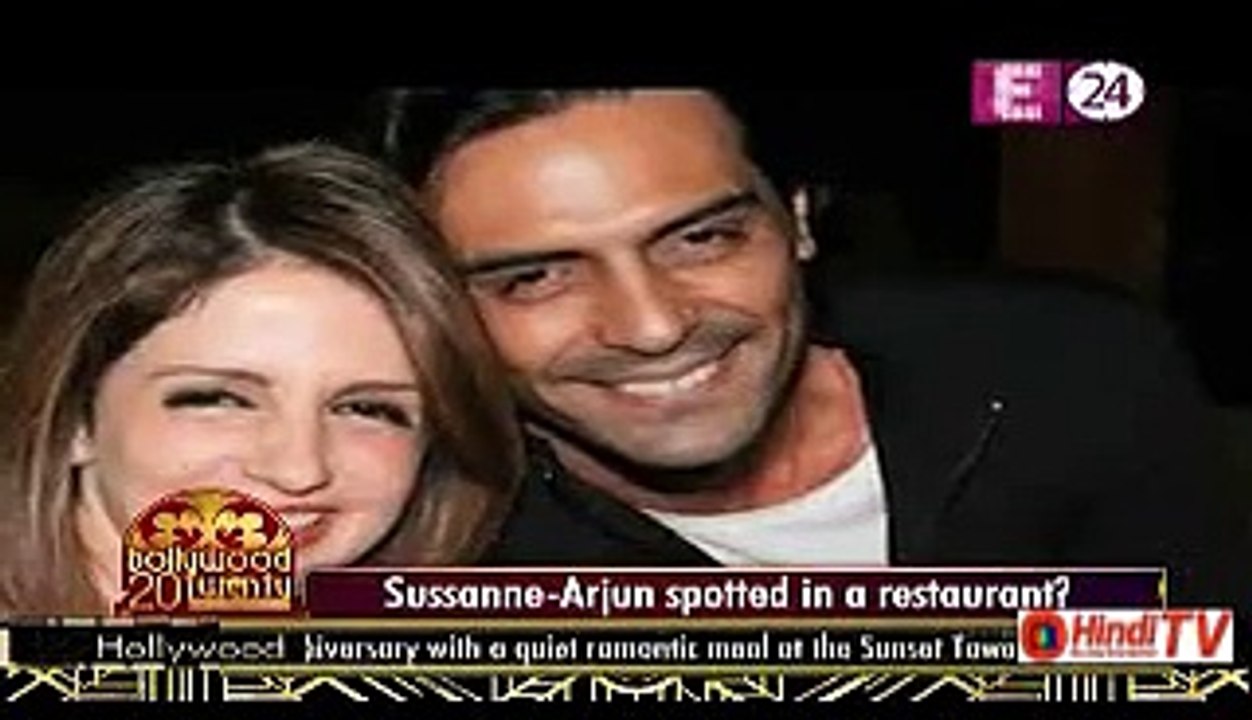 Sussanne Arjun Spotted In A Resturant 30th September 2015 Hindi-Tv.Com