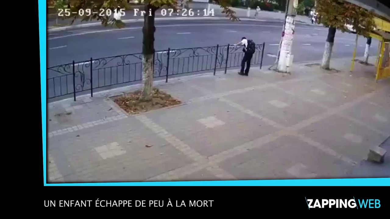 Un enfant échappe de peu à la mort