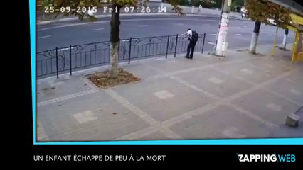 Un enfant échappe de peu à la mort