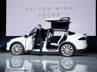 Tesla unveils radical Model X crossover