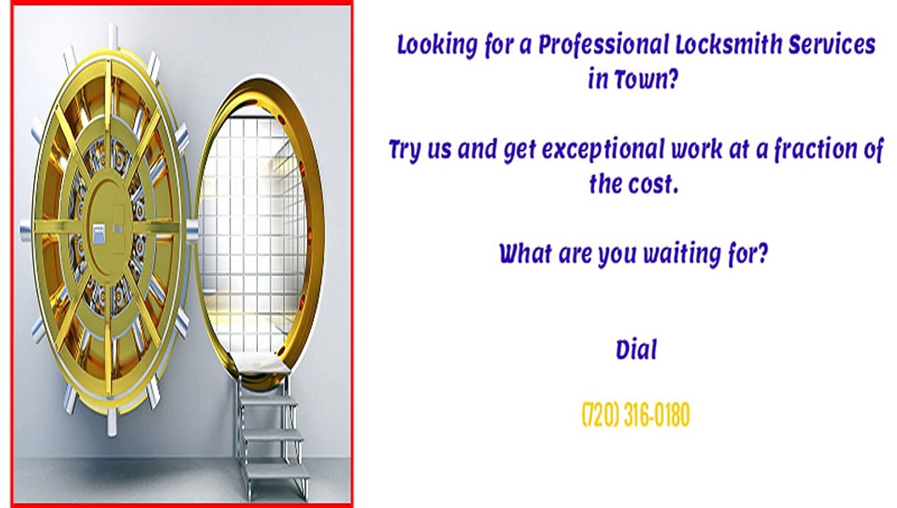 Automotive Locksmith Experts in Aurora, CO