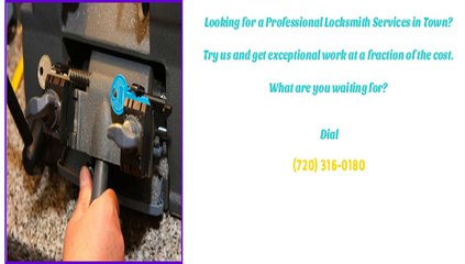 Local Locksmith Experts in Aurora, CO