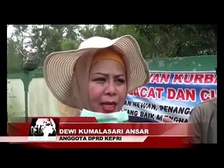 PMI Dan Pemkab Bintan Bagikan Masker