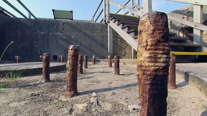 Les vestiges du Mur de l'Atlantique à Ostende
