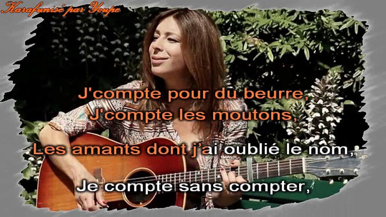 Karaoké - Je compte - Rose