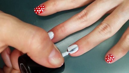 Diseño de uñas SUPER FÁCIL y rápido de Mickey Mouse