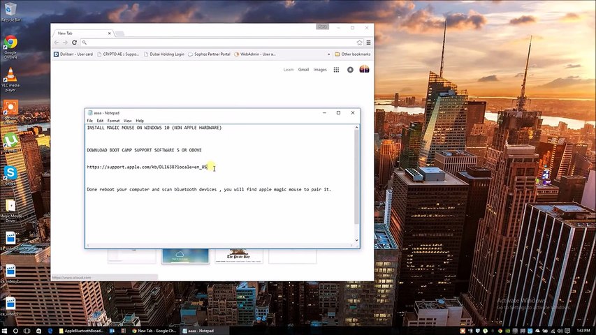 Bootcamp apple mouse drivers windows 10