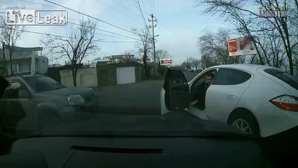 Road Rage as Driver Pulls Out Gun, and Allegedly Misfires