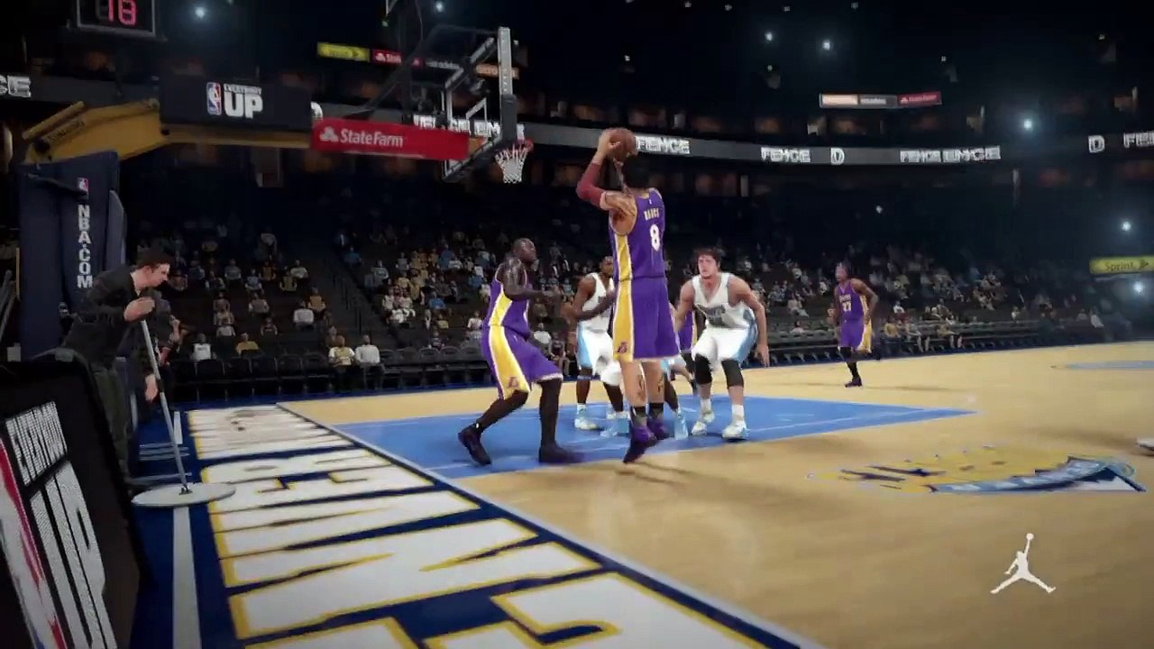 NBA 2K15 PS4 1080p HD Mejores jugadas Los Angeles Lakers-@Denver Nuggets