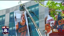 Quicken Loans Arena Gets Ready for the Cavs in the NBA Finals