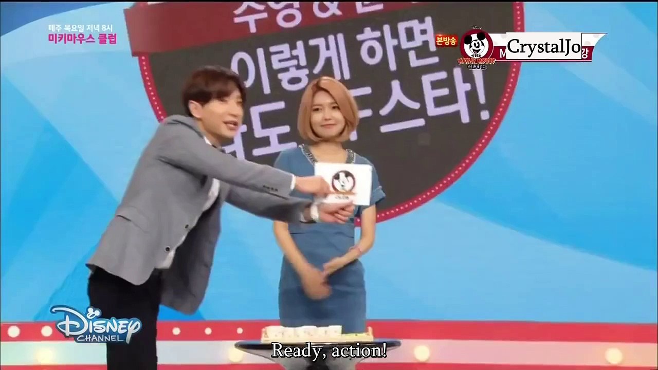 [Engsub] 150903 Mickey Mouse Club SooYoung & YoonA CF Cut