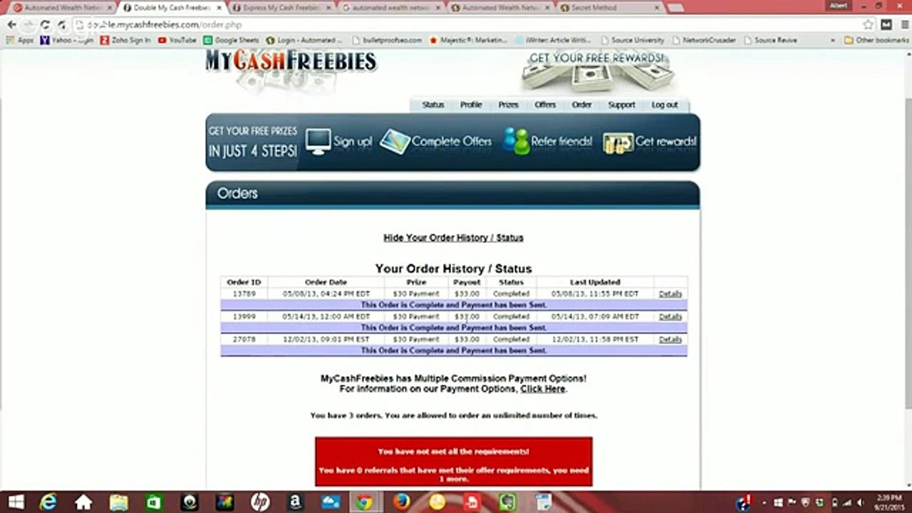 Automated Wealth Network Proof | Testimonial