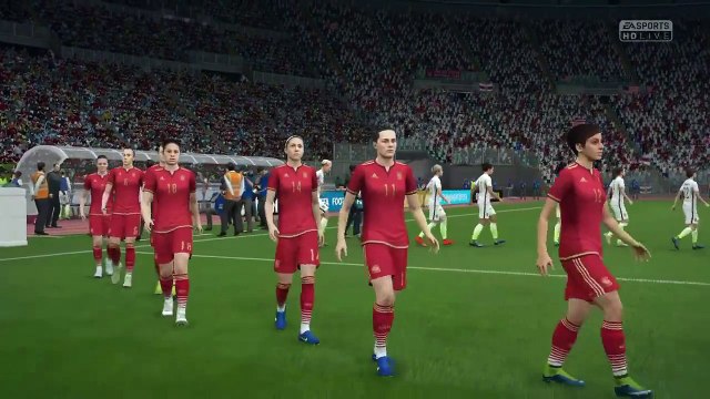 FIFA 16 PS4 1080p HD Partido Torneo Selecciones femeninas Final ESP-USA