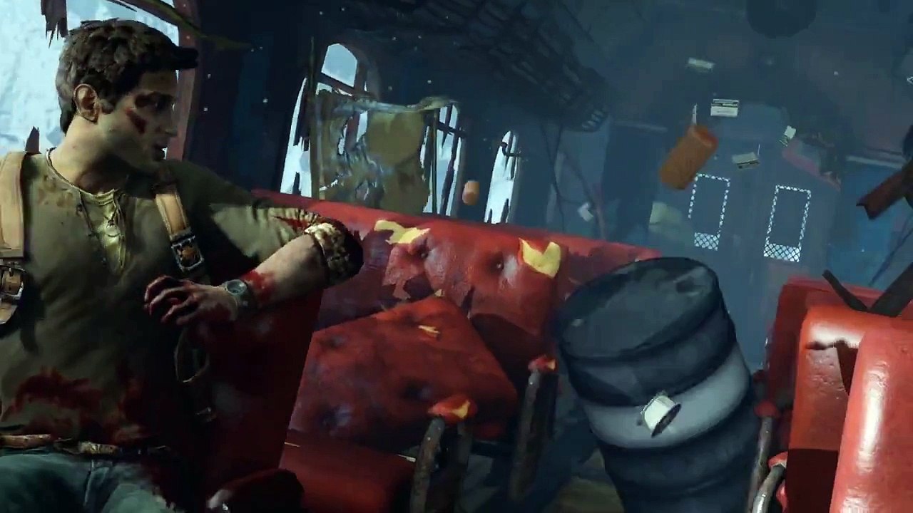 Uncharted : The Nathan Drake Collection - Séquence "Accident de Train"
