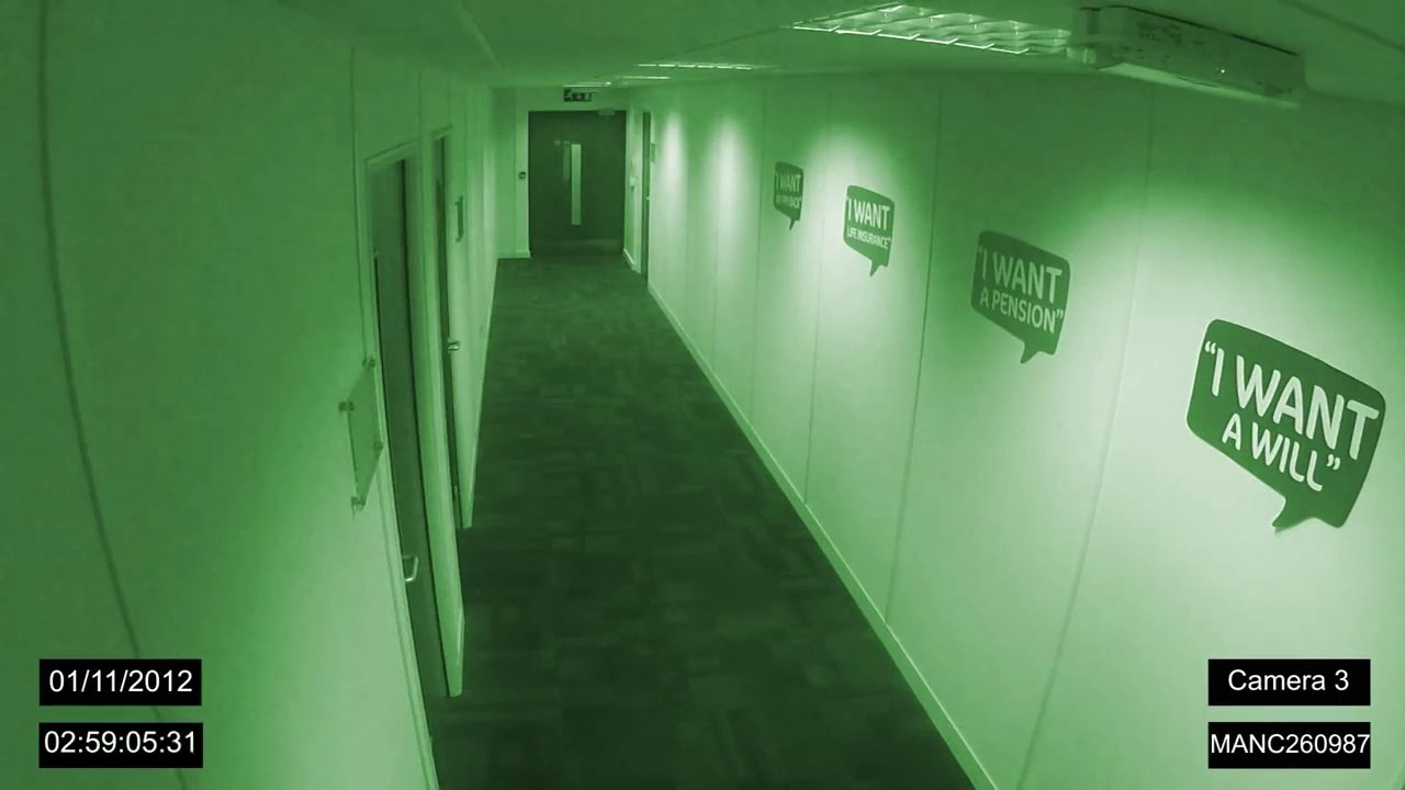 Manchester Poltergeist Caught on CCTV
