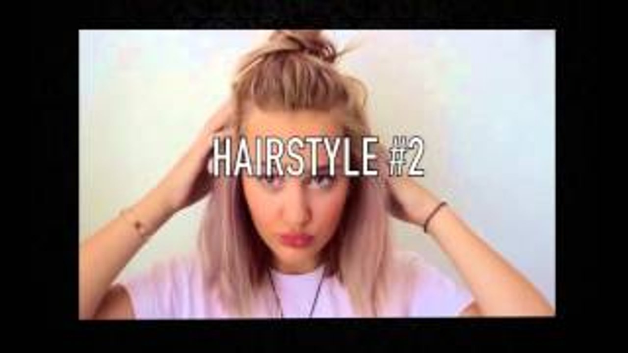 How I Style My Short Hair! // Hairstyles for Women 2015